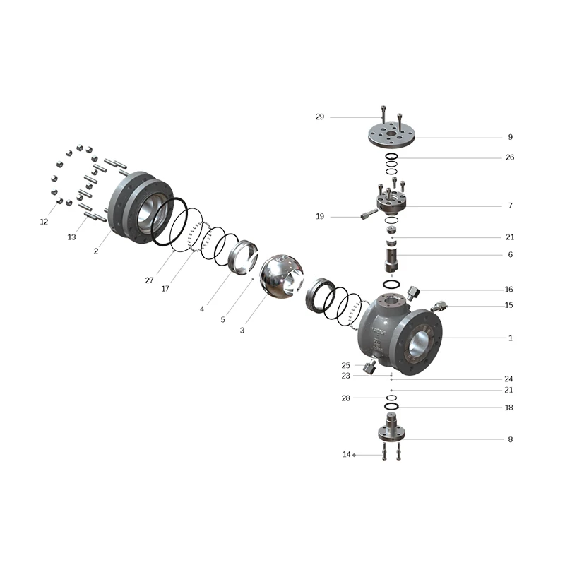 Van bi đường ống API6D