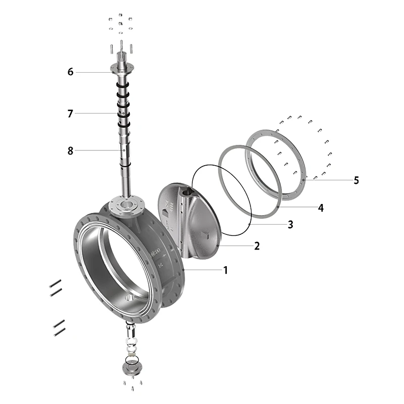 Van bướm lệch t&acirc;m ba ZSH(DR)E